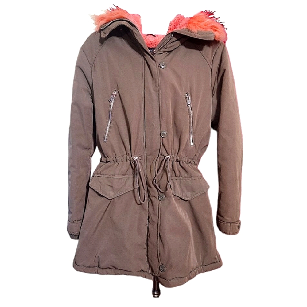 RARE Dex Olive Puffer jacket